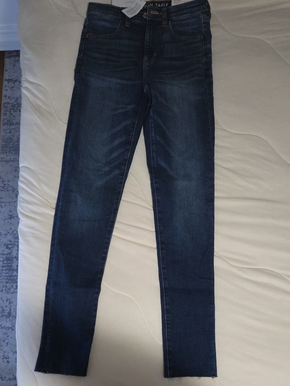 American Eagle Outfitters Indigo High-Rise Skinny Jeans